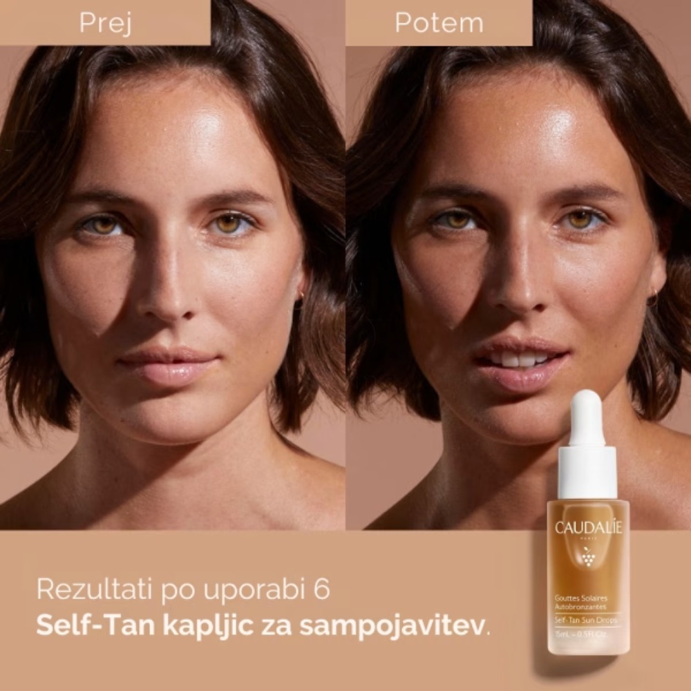Caudalie Sun Drops, kapljice za samoporjavitev (15 ml)
