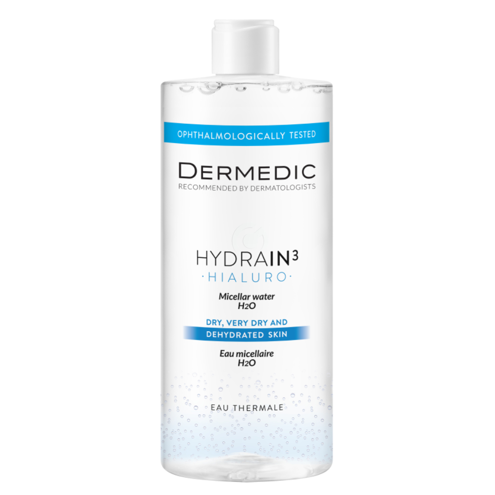 Dermedic Hydrain3 Hialuro H20, micelarna voda (500 ml) 