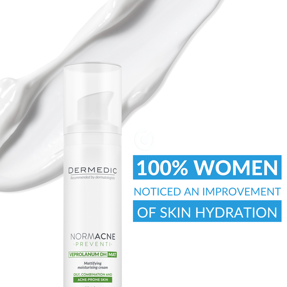 Dermedic Normacne, matirajoča vlažilna krema za nego nepravilnosti (40 ml)