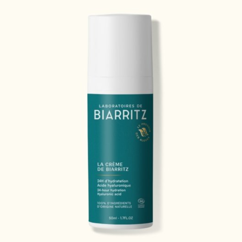 Biarritz La Creme de Biarritz BIO, vlažilna krema za obraz (50 ml)