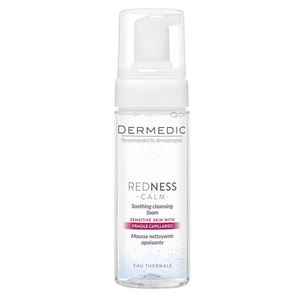 Dermedic Redness, pomirjujoča čistilna pena (170 ml)
