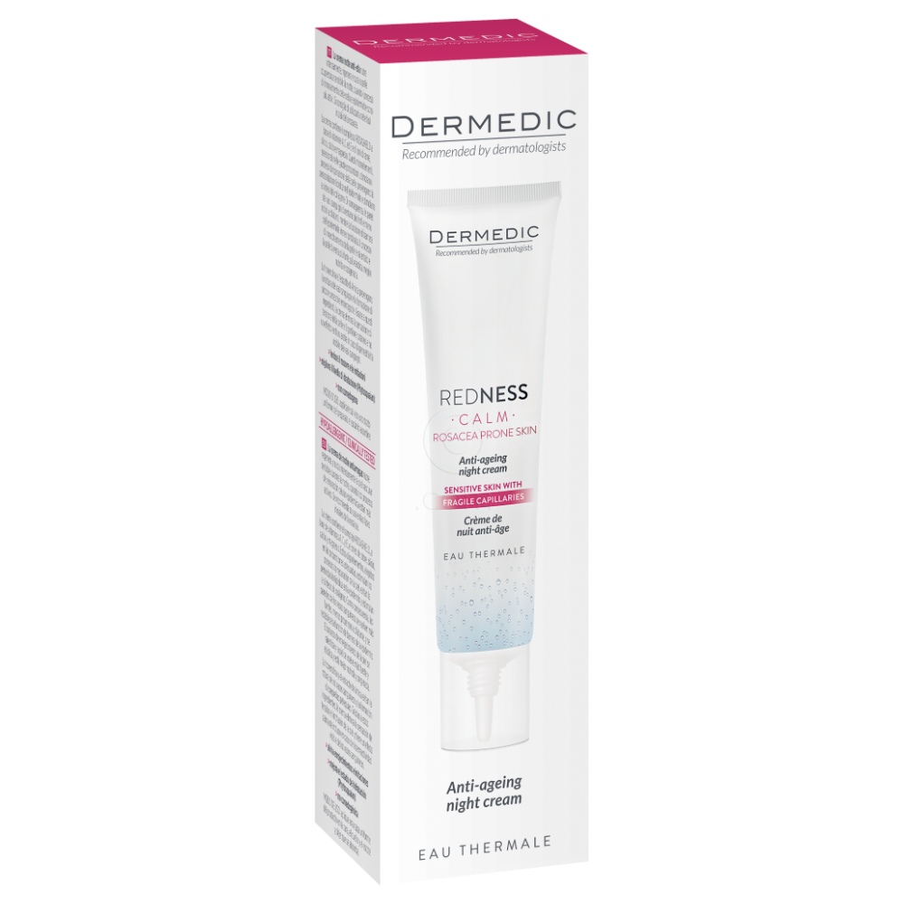 Dermedic Redness, nočna krema proti staranju (40 ml)