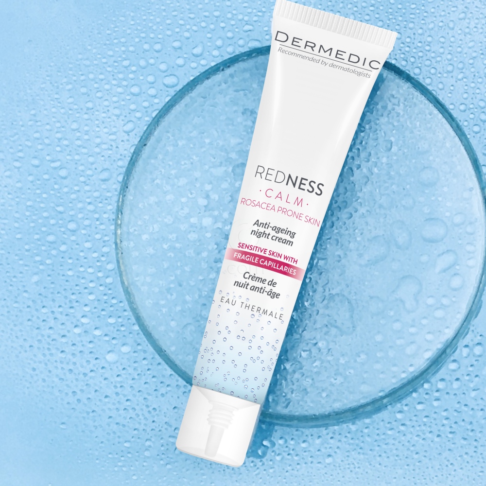 Dermedic Redness, nočna krema proti staranju (40 ml)