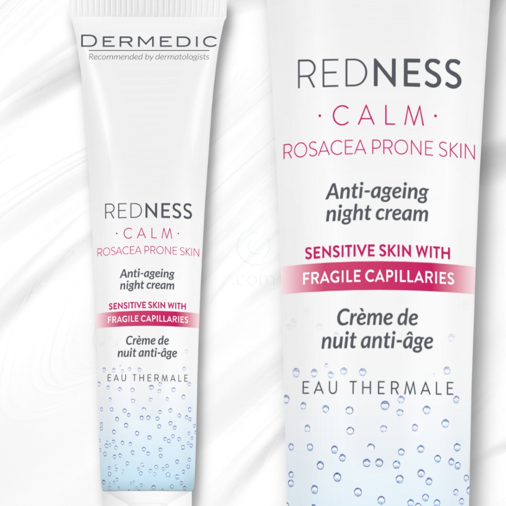 Dermedic Redness, nočna krema proti staranju (40 ml)