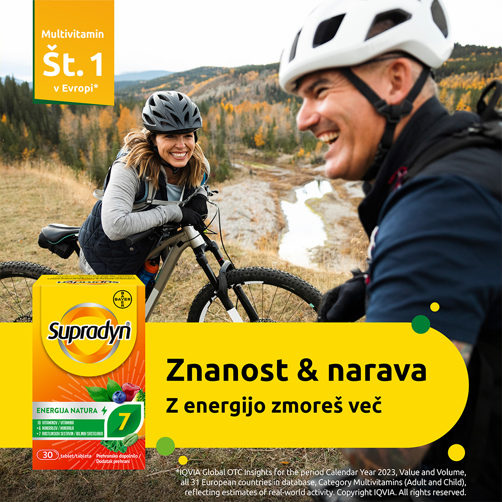 Supradyn Energija Natura, tablete (30 tablet)