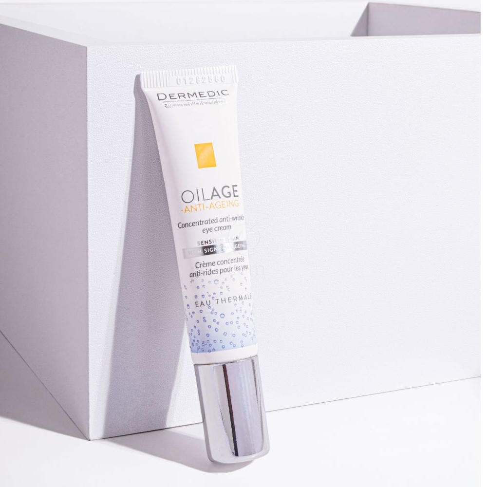 Dermedic Oilage, koncentrirana krema za okrog oči proti gubam (15 ml)