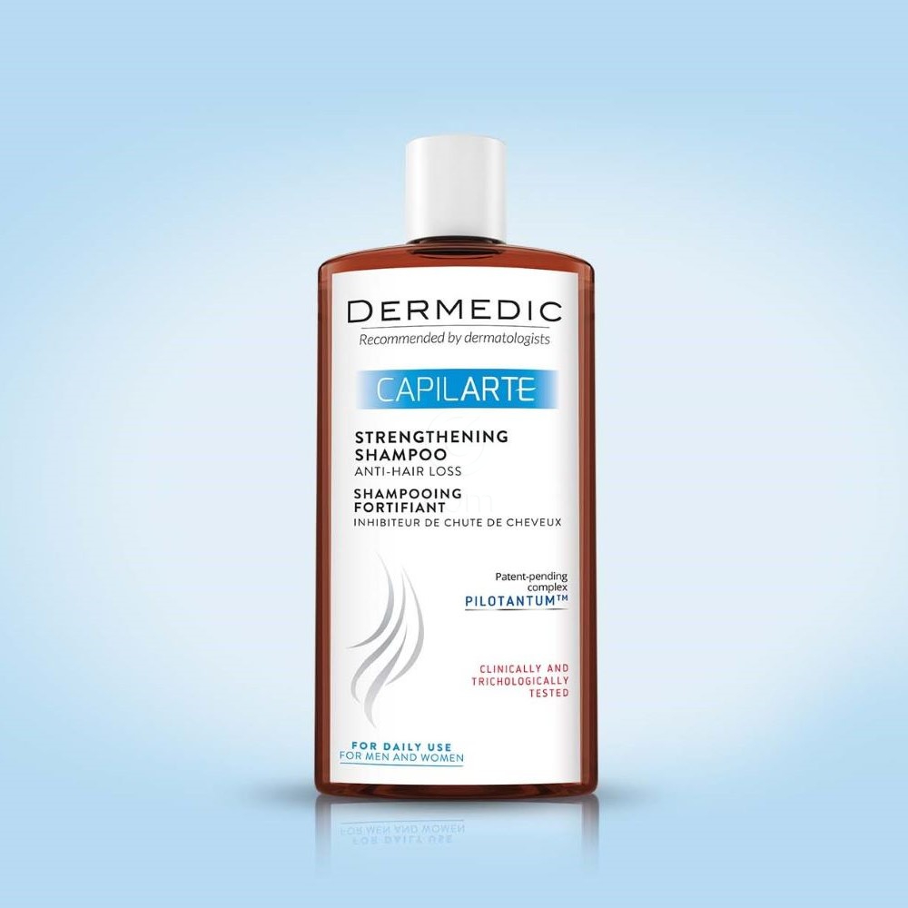 Dermedic Capilarte, krepilni šampon proti izpadanju las (300 ml)