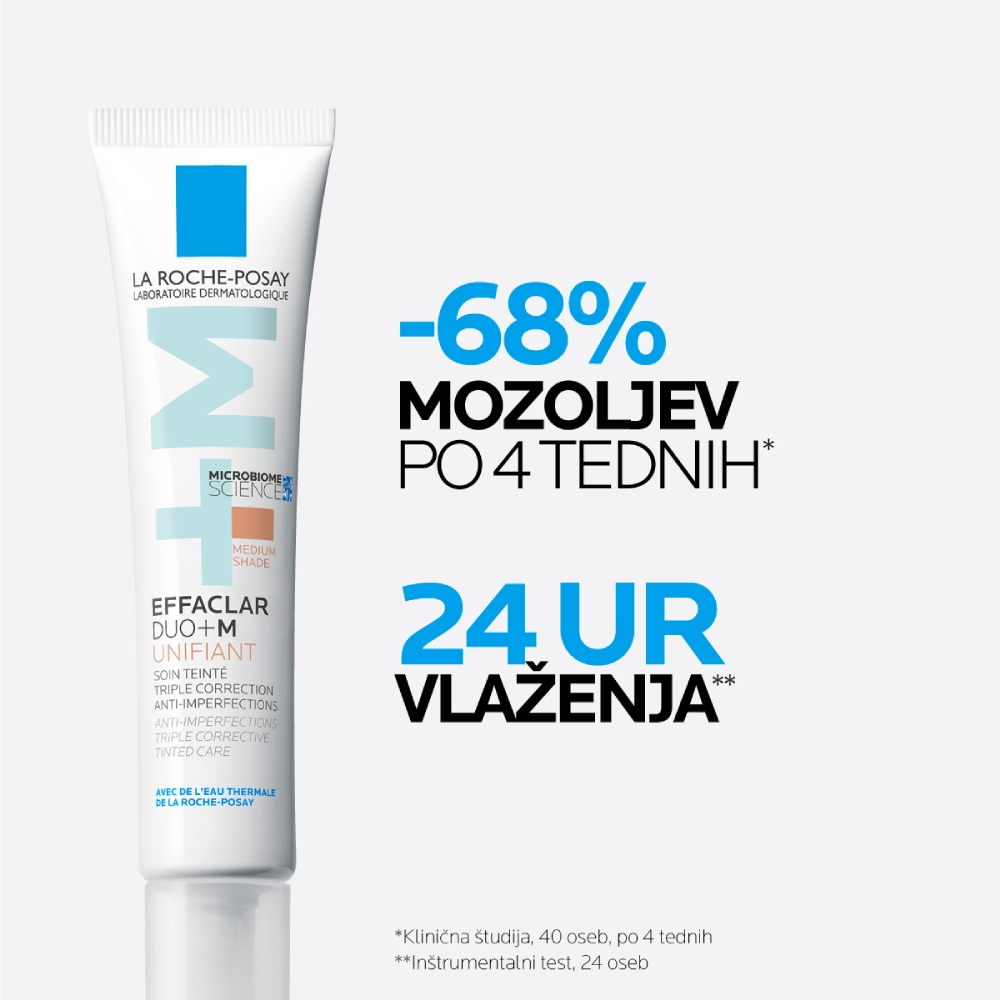 LRP Effaclar Duo+M, korektivna nega za obraz v odtenku Medium (40 ml)