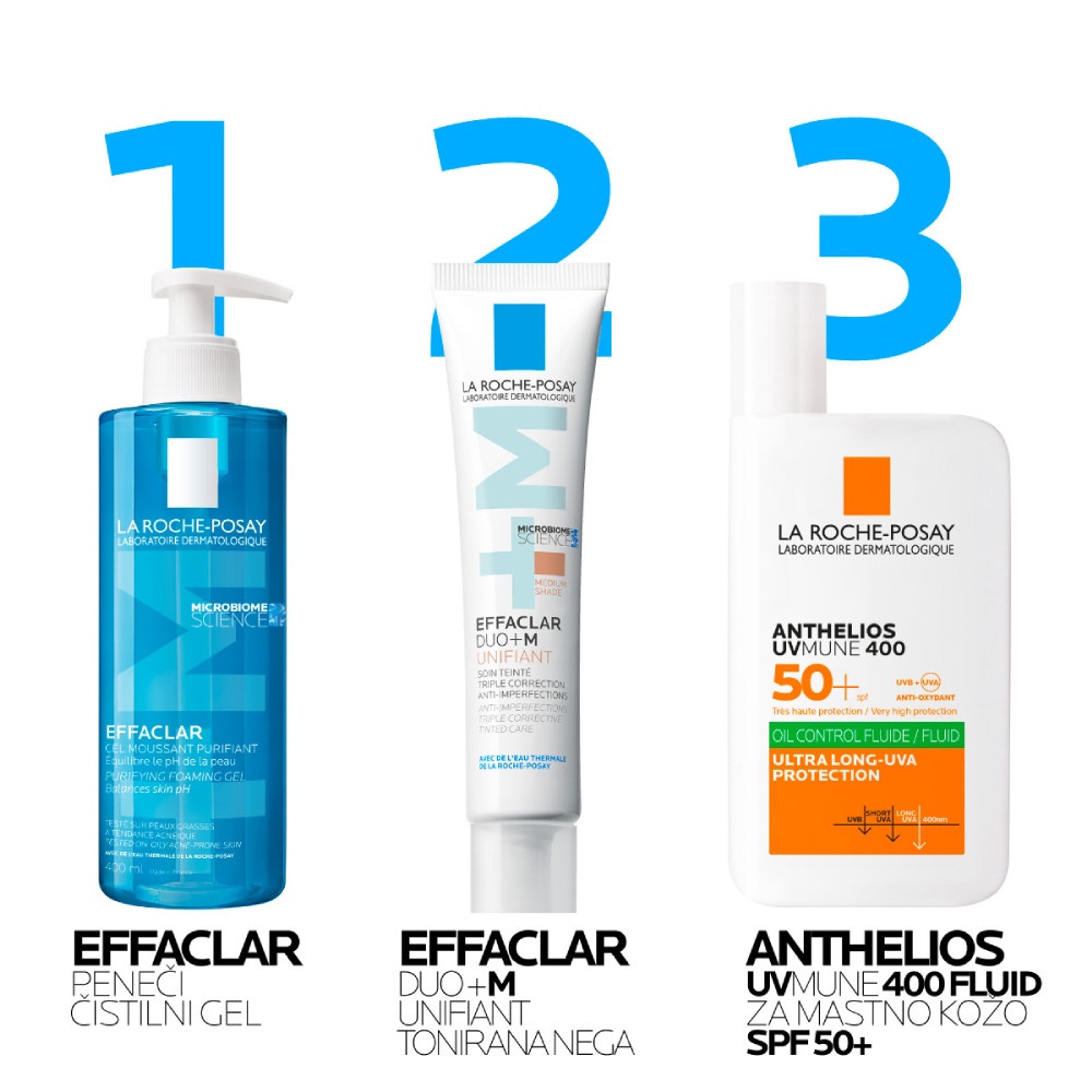 LRP Effaclar Duo+M, korektivna nega za obraz v odtenku Medium (40 ml)