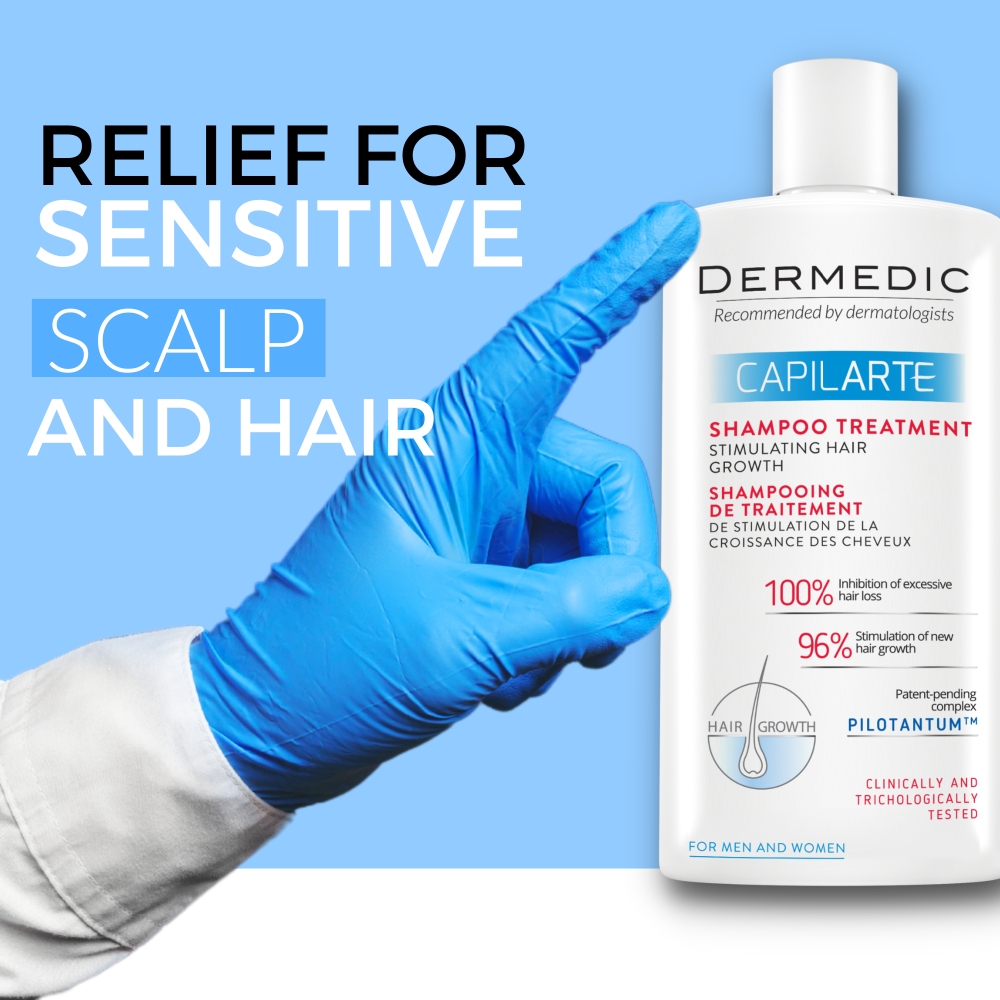 Dermedic Capilarte, šampon za spodbujanje rasti las (300 ml)