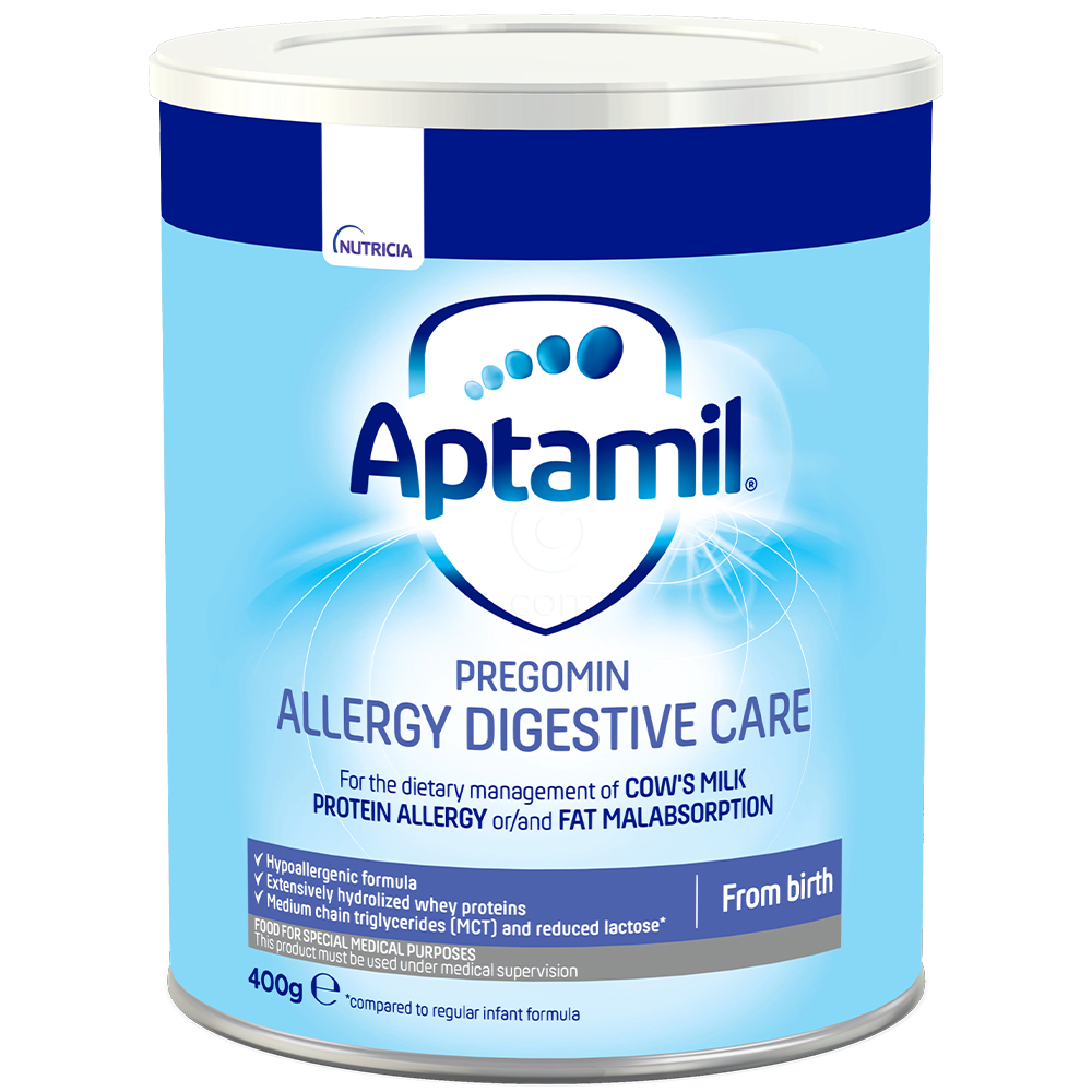 Aptamil Pregomin Allergy Digestive Care, prašek v pločevinki - od rojstva naprej (400 g)