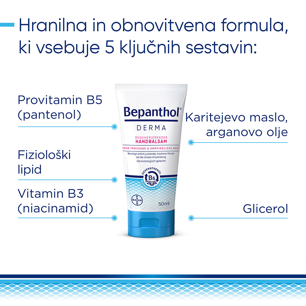 Bepanthol Derma, regenerativna krema za roke (50 ml)