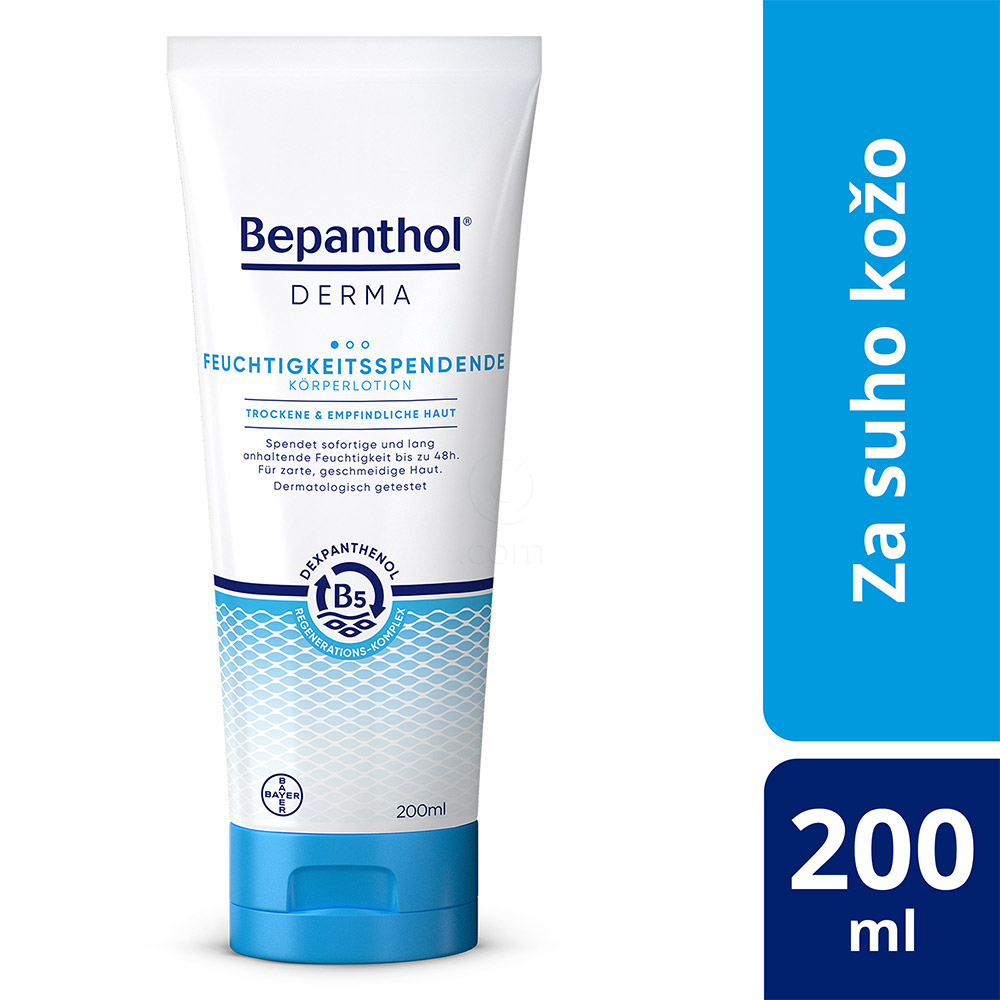 Bepanthol Derma, vlažilni losjon za telo (200 ml)