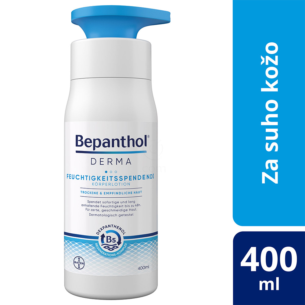 Bepanthol Derma, vlažilni losjon za telo (400 ml)