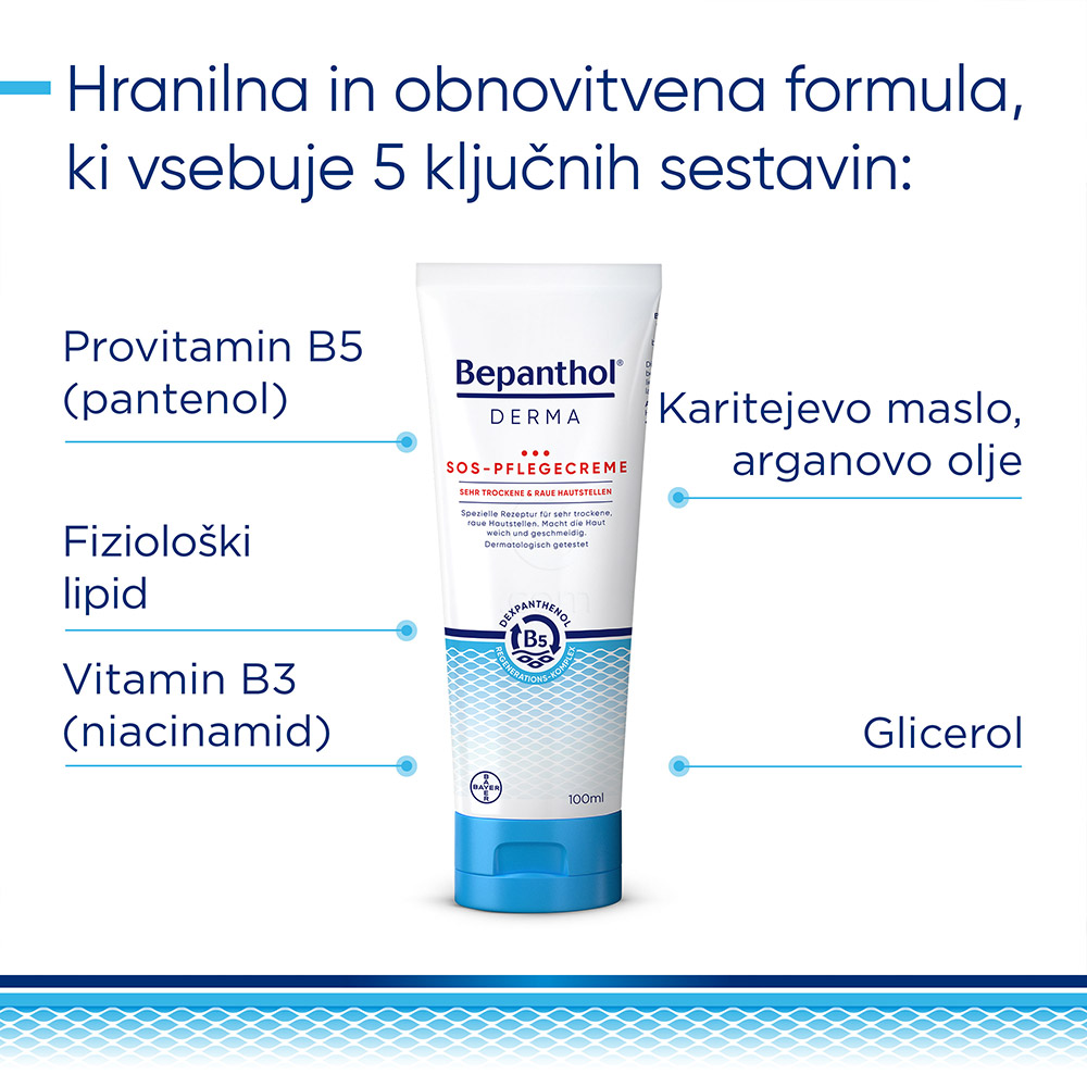 Bepanthol Derma SOS, intenzivna krema (100 ml)