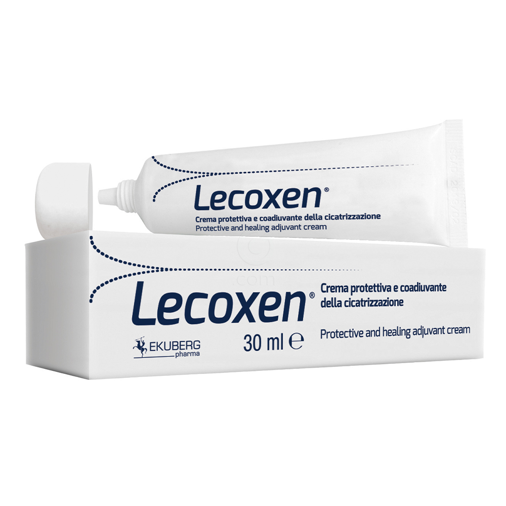 Lecoxen, zaščitna krema za pomoč pri celjenju (30 ml)
