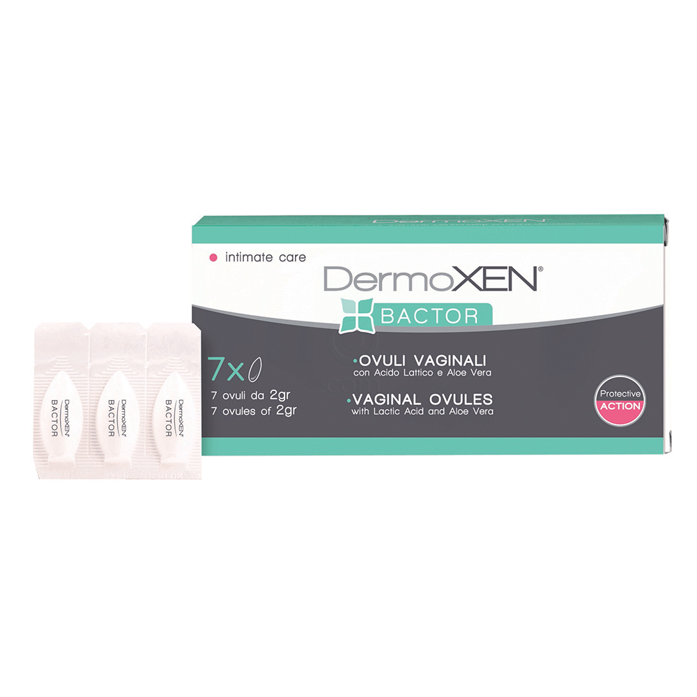 DermoXEN Bactor, vaginalne globule (7 x 2 g)