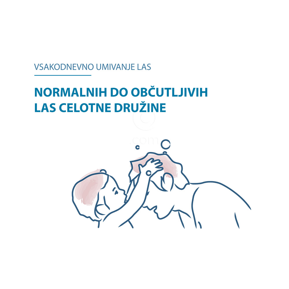 Ducray Extra Doux, šampon (2 x 400 ml)