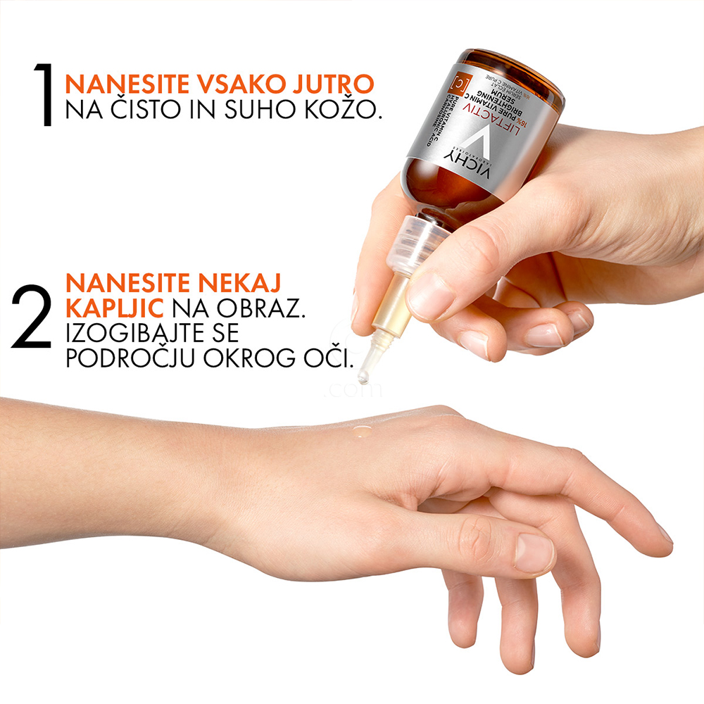 Vichy Liftactiv Supreme Vitamin C, serum za povečan sijaj kože obraza (20 ml)
