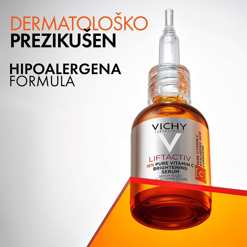 Vichy Liftactiv Supreme Vitamin C, serum za povečan sijaj kože obraza (20 ml)