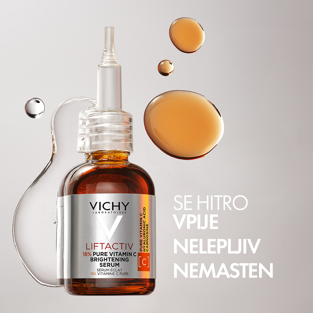Vichy Liftactiv Supreme Vitamin C, serum za povečan sijaj kože obraza (20 ml)