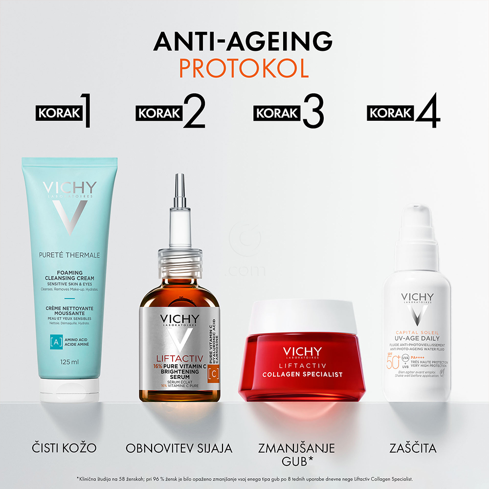 Vichy Liftactiv Supreme Vitamin C, serum za povečan sijaj kože obraza (20 ml)