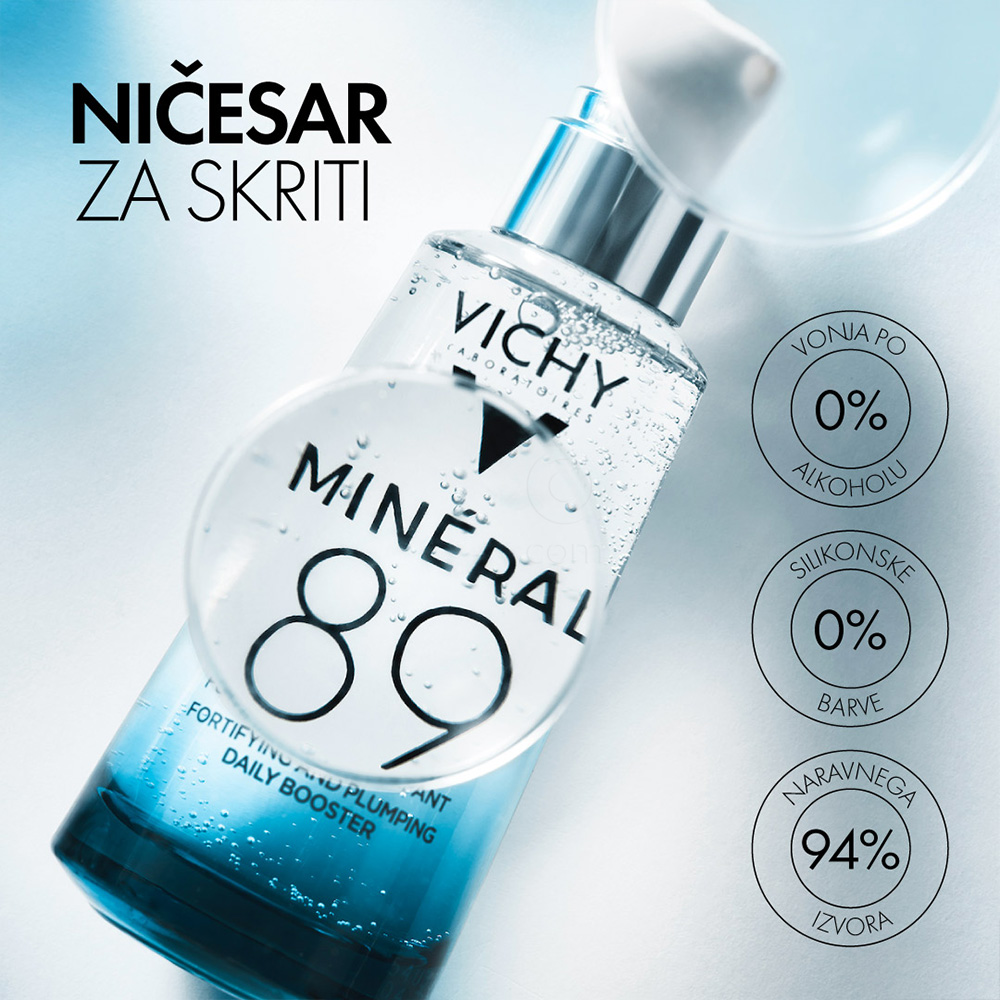 Vichy Mineral 89 Booster, nega za obraz za vse tipe kože (50 ml)