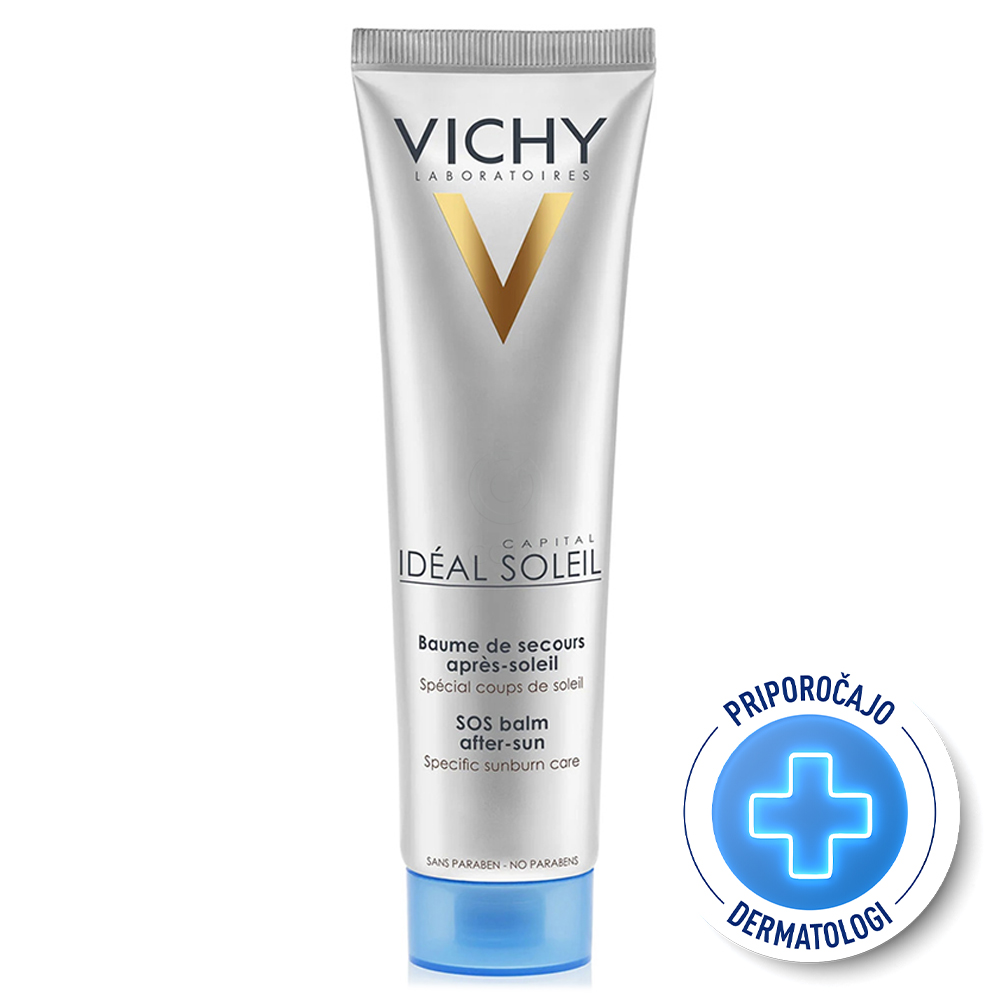 Zaizbris: Vichy Capital Soleil, balzam za po sončenju za občutljivo kožo (100 ml)