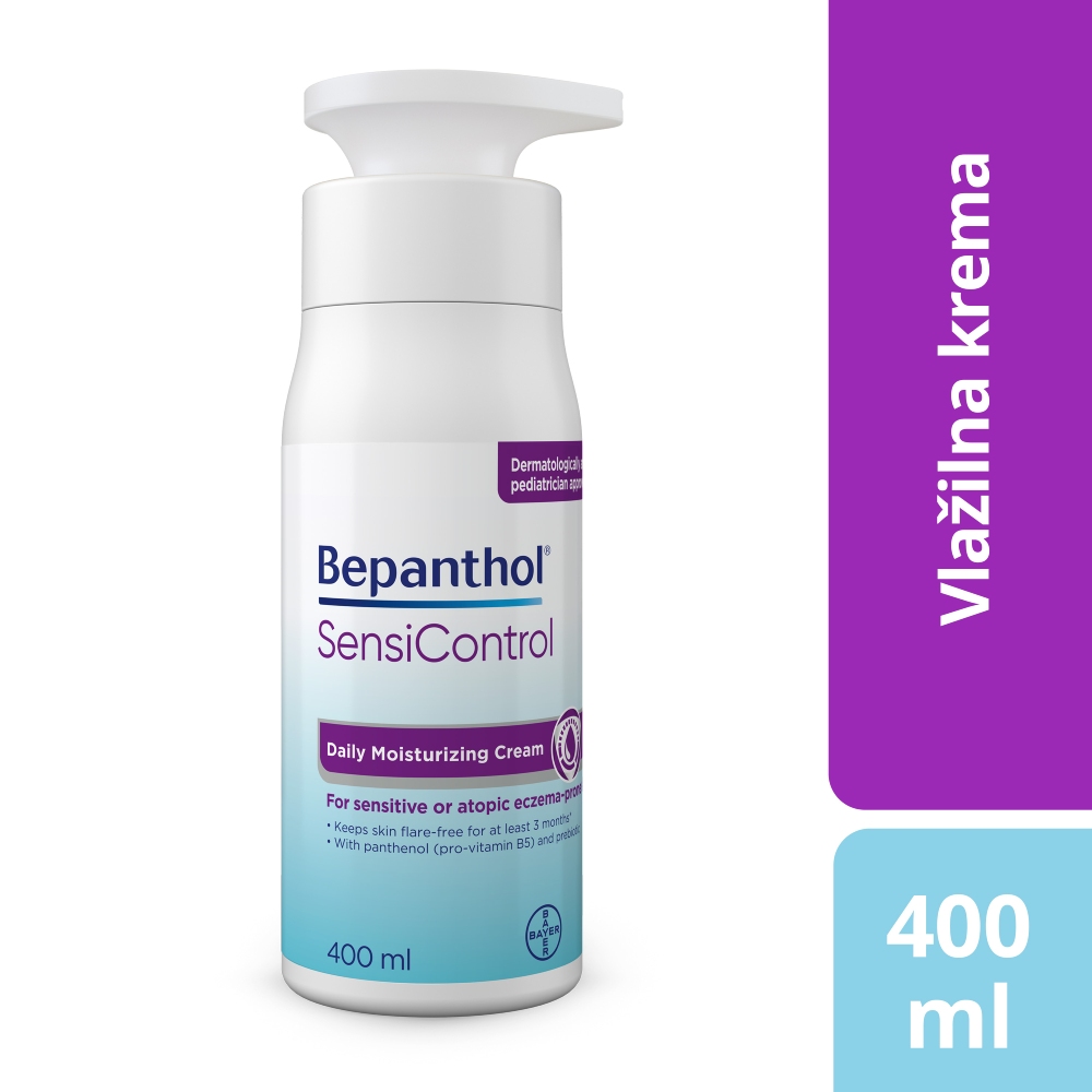 Bepanthol Sensicontrol, dnevna vlažilna krema (400 ml)