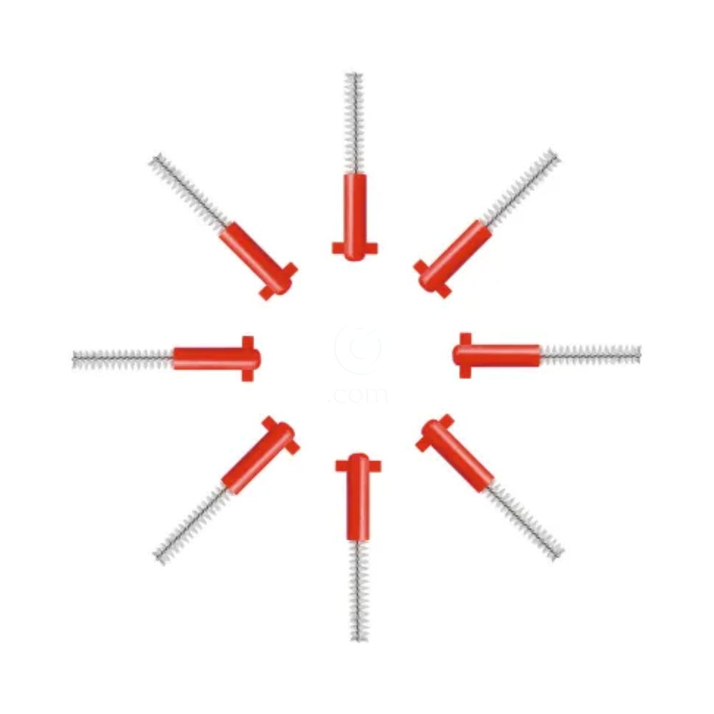 Curaprox CPS 07 Prime Refill (8 medzobnih ščetk + etui)