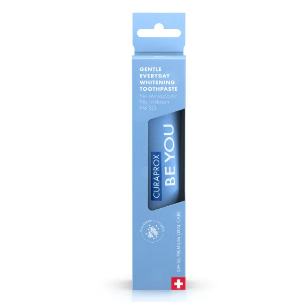 Curaprox [Be You.], robida in sladki koren - belilna zobna pasta  (60 ml)