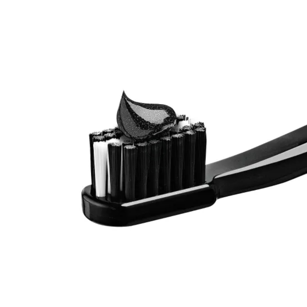 Curaprox Black is White, zobna pasta (90 ml + ščetka)