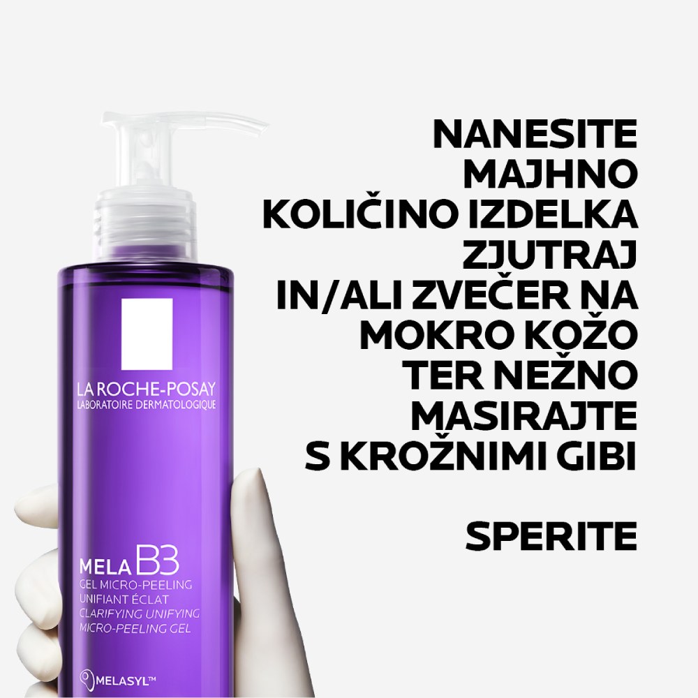 LRP Mela B3, mikro piling gel proti temnim lisam (200 ml)