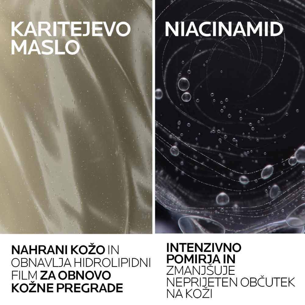 LRP Lipikar, gel Lavant za prhanje za občutljivo in suho kožo - Refill (400 ml) 