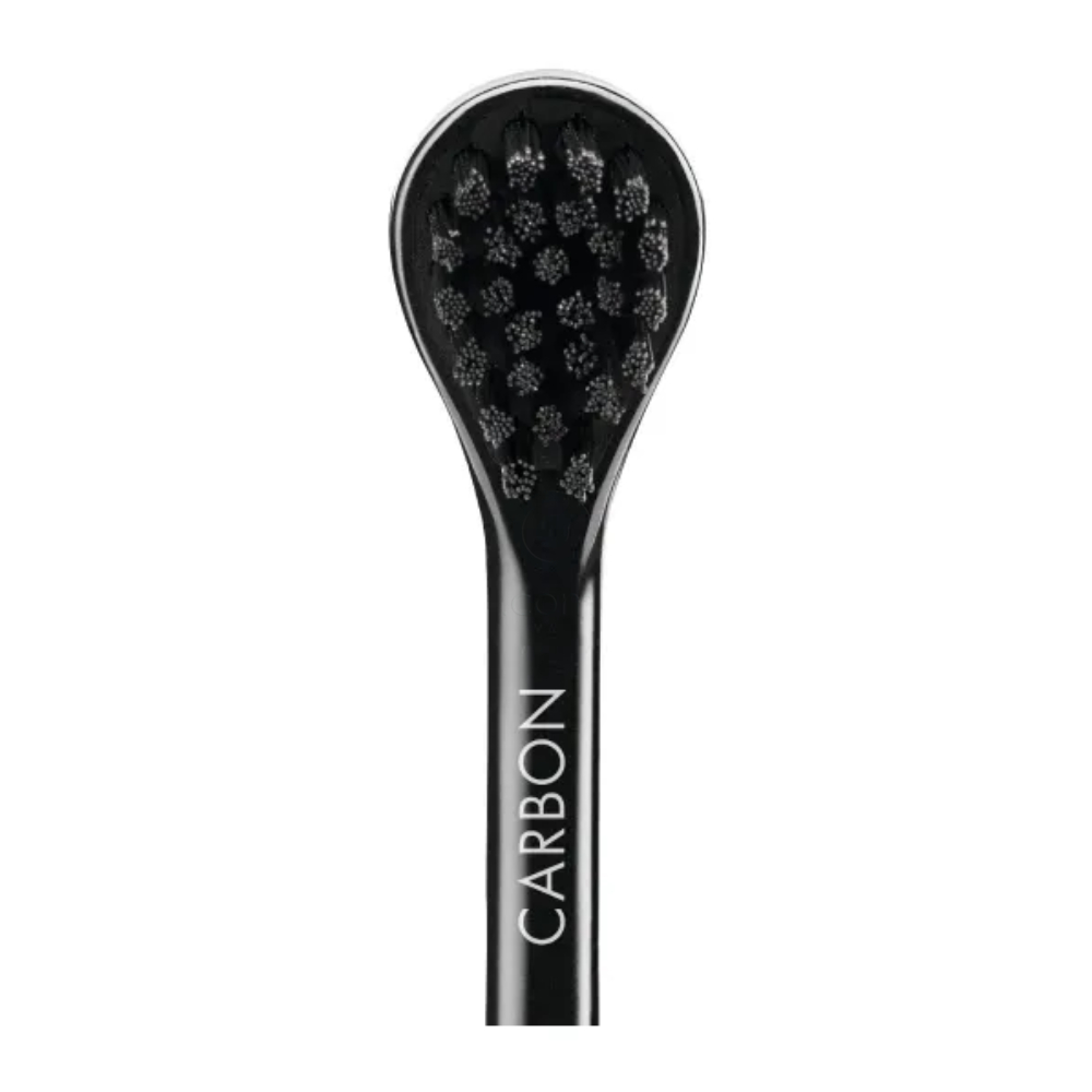 Curaprox Hydrosonic Carbon Black is White, nastavek za električno zobno ščetko (2 nastavka)
