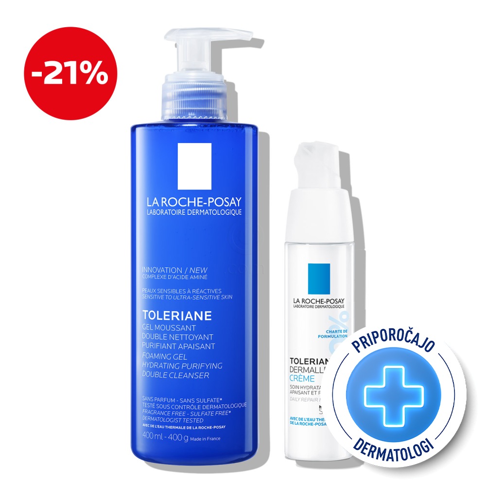 LRP Toleriane, protokol za občutljivo kožo, nagnjeno k alergijam (400 ml + 40 ml)