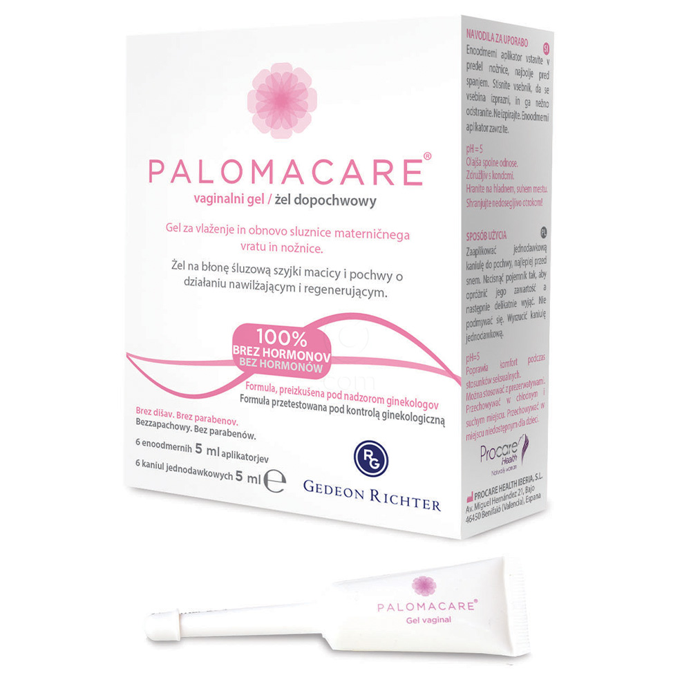 Palomacare, vaginalni gel (6 x 5 ml)