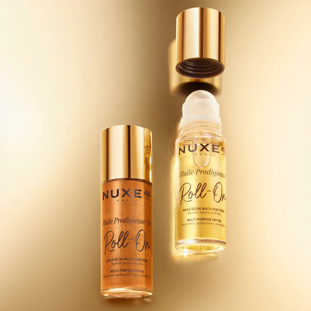 Nuxe Prodigieuse, večnamensko suho olje za lase in obraz - roll-on (60 ml)