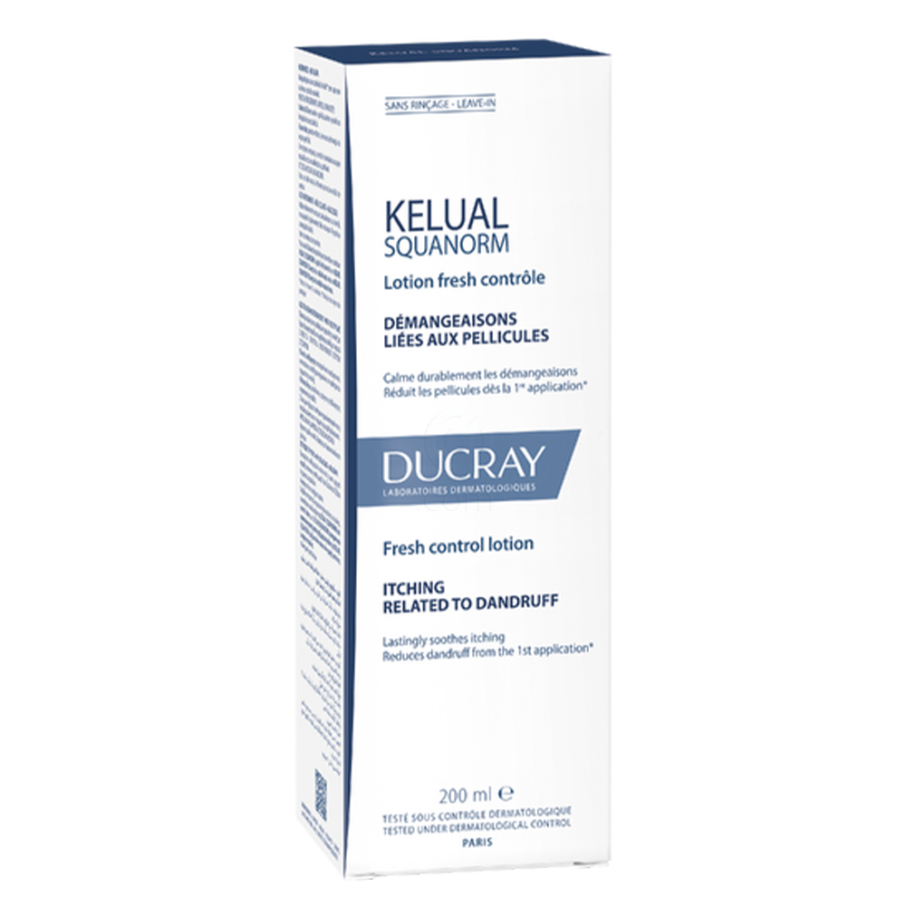 Ducray Kelual Squanorm, losjon za kontrolo svežine (200 ml)