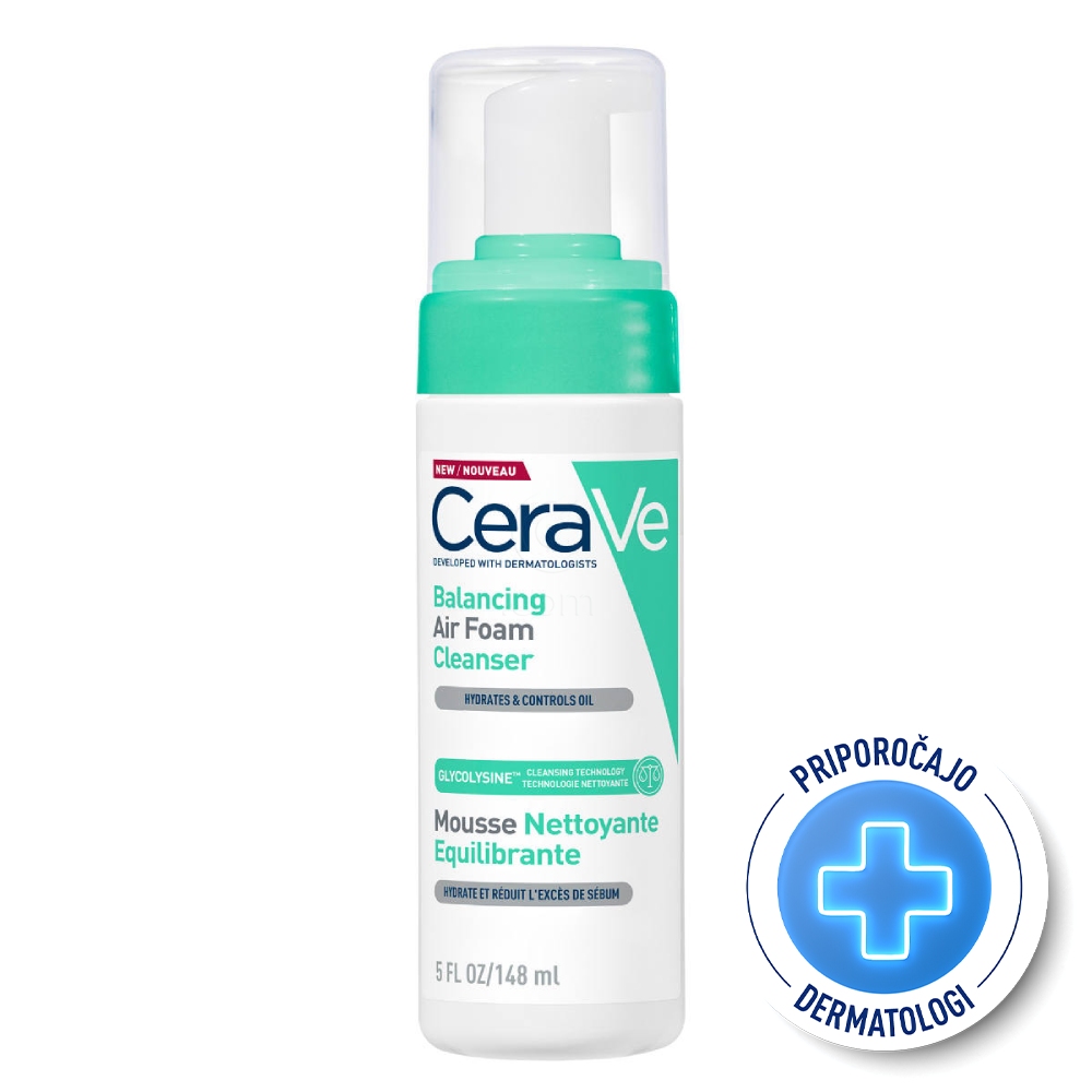 CeraVe, penasto čistilo za obraz (148 ml)