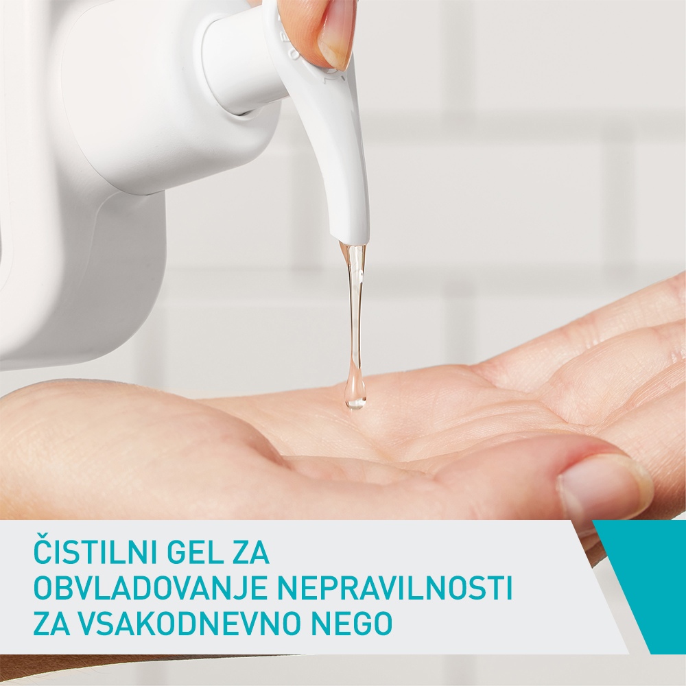 CeraVe, čistilni gel za nego mastne kože nagnjene k nepravilnostim (473 ml)