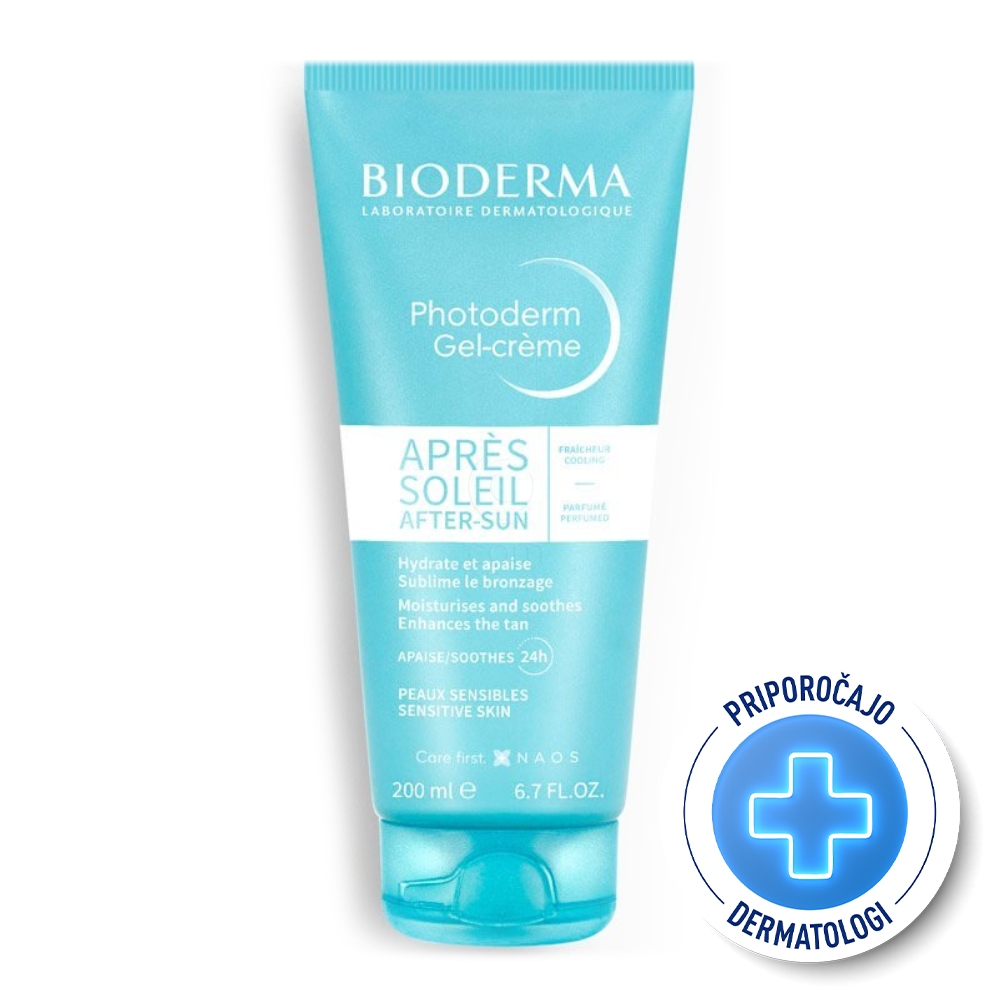 Bioderma Photoderm, gel-krema za po izpostavljenosti soncu (200 ml)