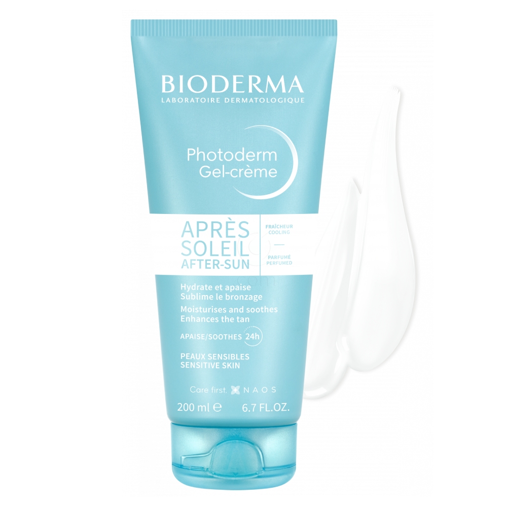 Bioderma Photoderm, gel-krema za po izpostavljenosti soncu (200 ml)