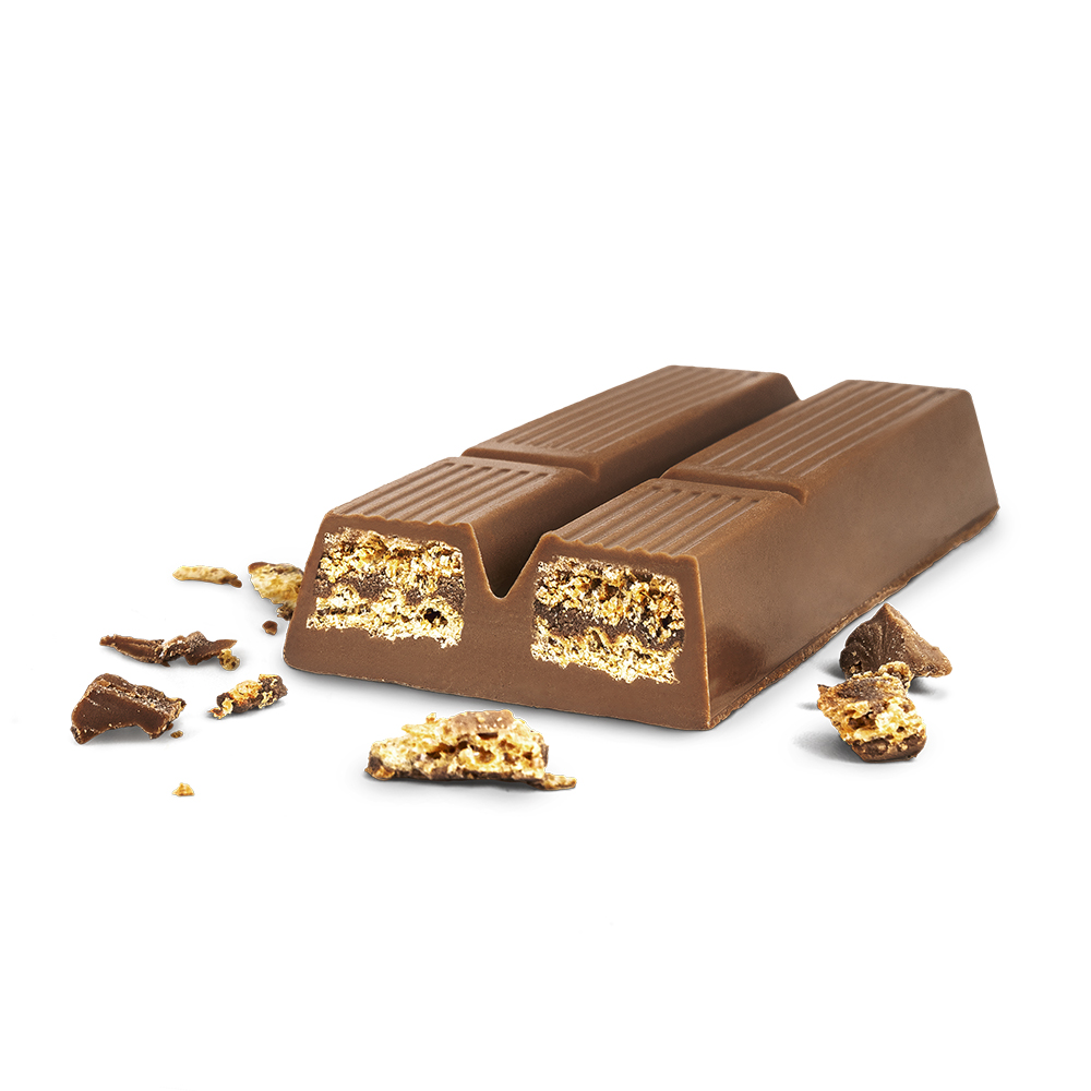 Nupo Snack Bite, hrustljava napolitanka – Kakav (3 x 21,5 g)