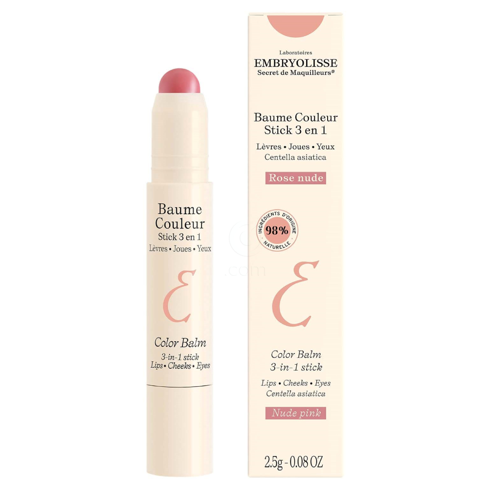 Embryolisse, barvni stik za ustnice 3v1 - Rose Nude (2,5 g)