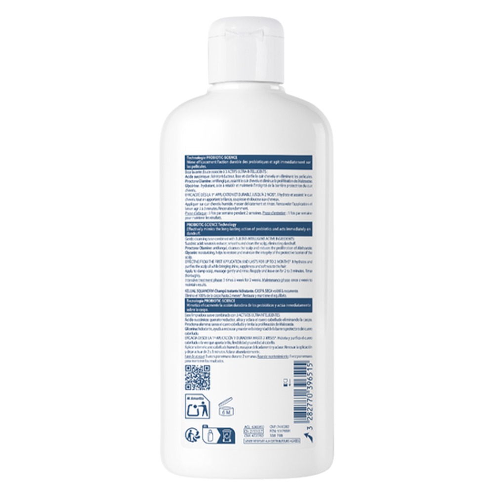 Ducray Kelual Squanorm, vlažilni šampon proti suhemu prhljaju (400 ml) 