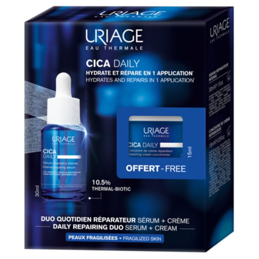 Uriage Cica Daily, set (30 ml + 15 ml)