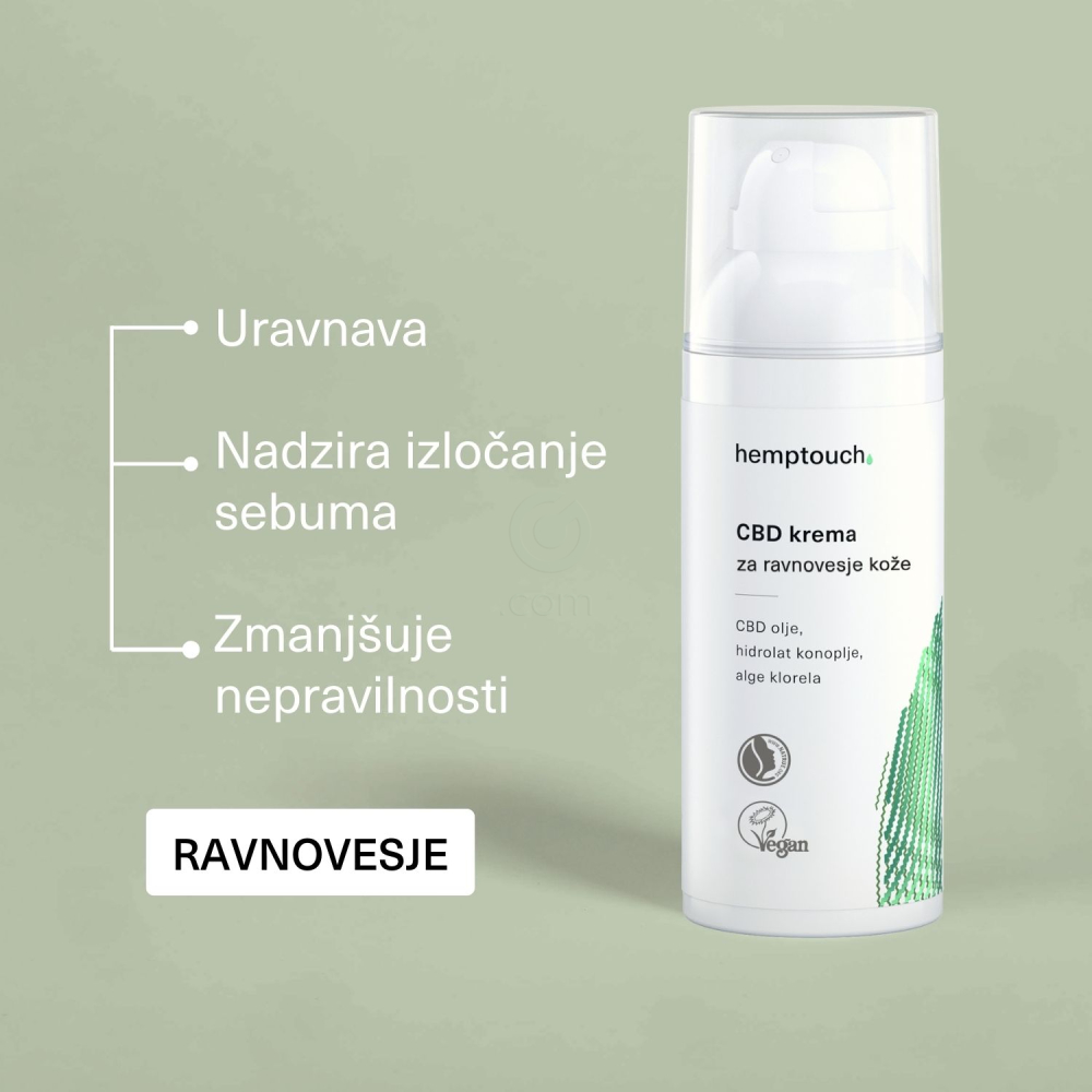 Hemptouch, negovalni duo za ravnovesje kože (50 ml + 100 ml)