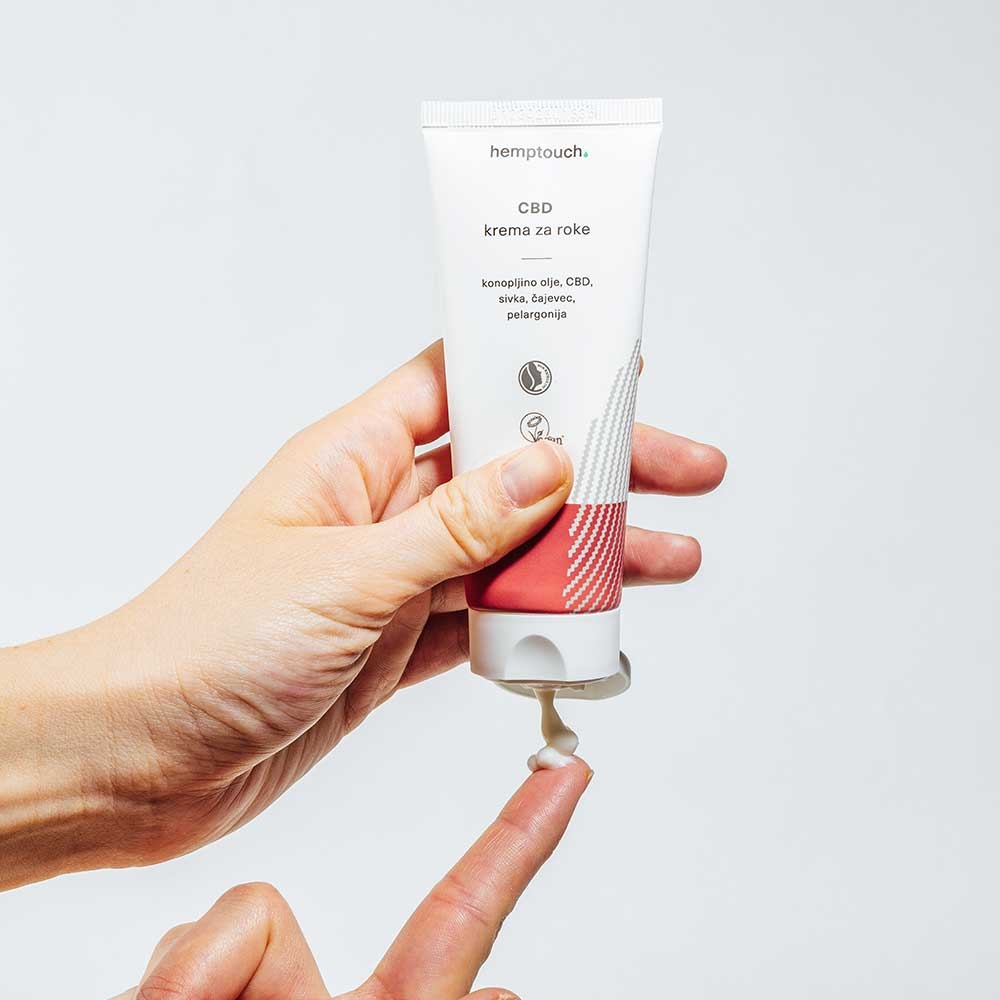 Hemptouch CBD, krema za roke (75 ml)
