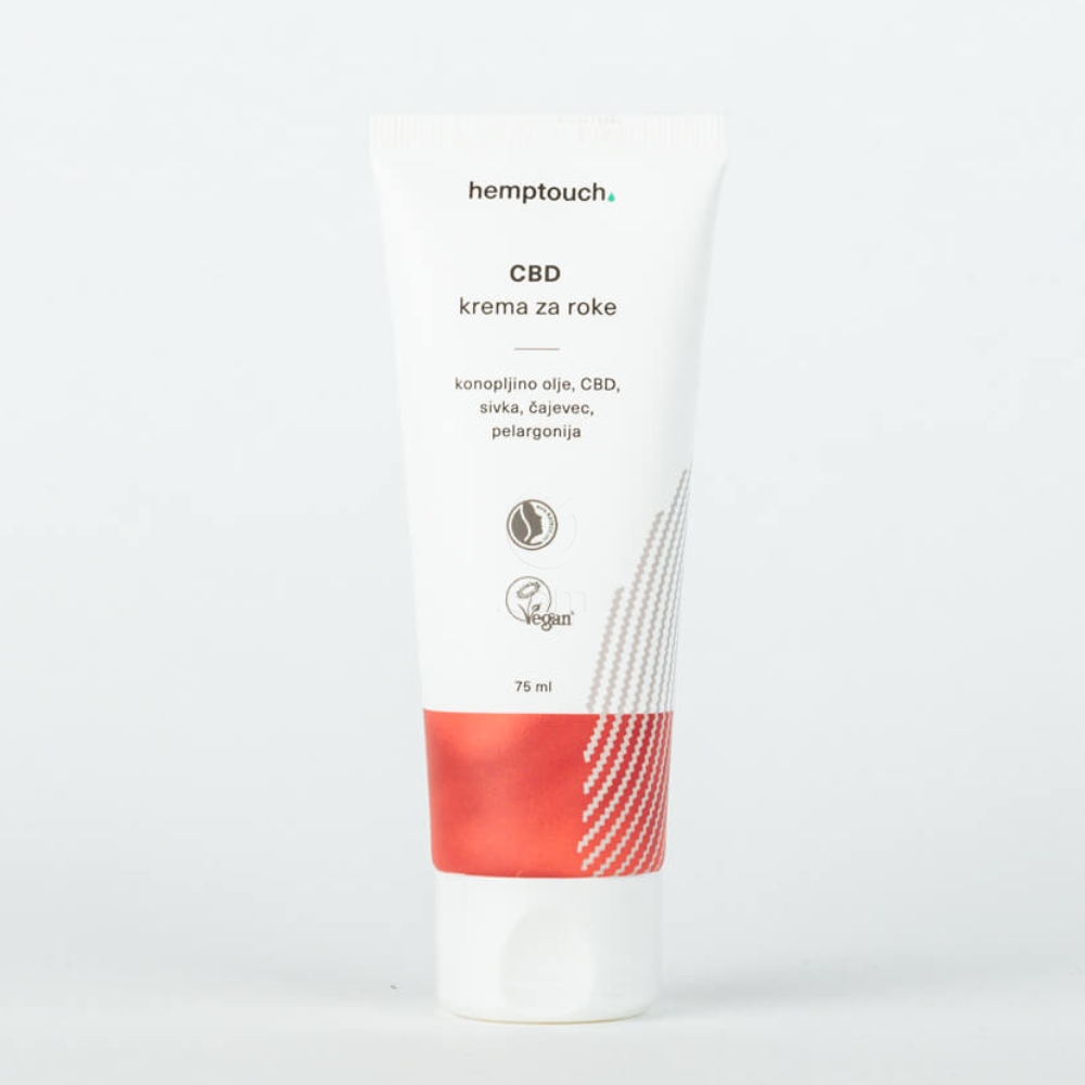 Hemptouch CBD, krema za roke (75 ml)